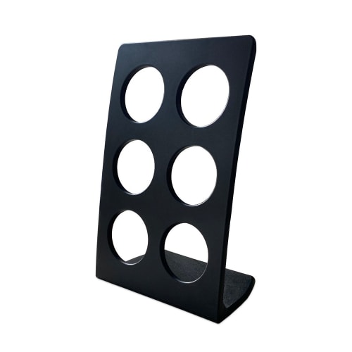 6-Hole K-Cup Display Holder, Black